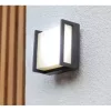 QUBO SQUARE OUTDOOR WALL 2 LIGHT DARK GREY(4000K)