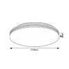 Rábalux , 71173 , Oscar2 , Ceiling lights , white , IP20 , 4000