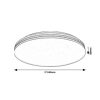 Rábalux , 71177 , Oscar2 , Ceiling lights , white , IP20 , 3000