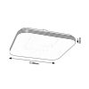 Rábalux , 71180 , Oscar2 , Ceiling lights , white , IP20 , 4000