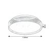 Rábalux , 71143 , Leana2 , Ceiling lights , beech , IP20 , 3000