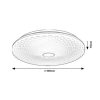 Rábalux , 71184 , Galeti2 , Ceiling lights , silver , IP20 , 4000