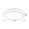 Rábalux , 71181 , Trevor2 , Ceiling lights , white , IP20 , 3000