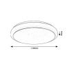 Rábalux , 71183 , Trevor2 , Ceiling lights , white , IP20 , 3000