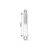 Rábalux , 77032 , Kalisz , Outdoor floor lamps , anthracite , IP54 , 3000