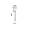 Rábalux , 77038 , Angers , Solar lights , grey , IP65 , 4000