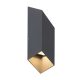 Rábalux , 77050 , Tilburg , Outdoor wall lights , anthracite , IP54 , 3000