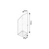 Rábalux , 77050 , Tilburg , Outdoor wall lights , anthracite , IP54 , 3000