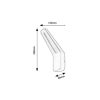 Rábalux , 77051 , Ognon , Outdoor wall lights , anthracite , IP54 , 3000