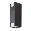 Rábalux , 77055 , Cernon , Outdoor wall lights , black , IP44 , GU10