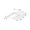 Rábalux , 77064 , Senica , Outdoor wall lights , black , IP65 , 4000