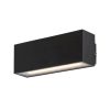 Rábalux , 77075 , Mataro , Kültéri fali lámpa , fekete , IP54 , 4000K , 10W