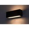 Rábalux , 77075 , Mataro , Kültéri fali lámpa , fekete , IP54 , 4000K , 10W