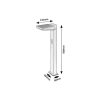 Rábalux , 77079 , Lasset , Solar lights , black , IP54 , 4000