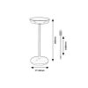 Rábalux , 77089 , Konin , Outdoor decorative lamps , caramel , IP44 , 3000