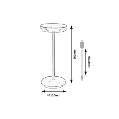 Rábalux , 77089 , Konin , Outdoor decorative lamps , caramel , IP44 , 3000