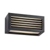 Rábalux , 77100 , Lublin , Outdoor wall lights , black , IP54 , 4000