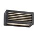 Rábalux , 77100 , Lublin , Outdoor wall lights , black , IP54 , 4000