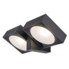 Rábalux , 77101 , Telde , Outdoor wall lights , anthracite , IP54 , 3000