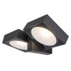 Rábalux , 77101 , Telde , Outdoor wall lights , anthracite , IP54 , 3000