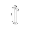 Rábalux , 77102 , Telde , Outdoor floor lamps , anthracite , IP54 , 3000