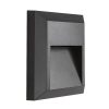 Rábalux , 77105 , Trento , Outdoor wall lights , anthracite , IP65 , 4000