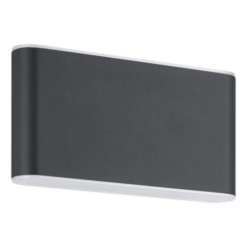 EGLO, 901026, GRUTTI, wall lamp, 3000 K, 4000 K, 6500 K, LED, 2X5.8W, IP65, transparent