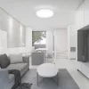 VT-8618-N 18W Led Dome Light 4000K Round White Frame Ip44