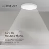 VT-8624-N 24W Led Dome Light 4000K Round White Frame Ip44