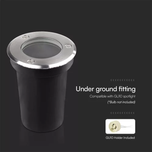 VT-1127 Mini Gu10 Underground Fitting Rd