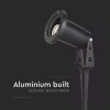 VT-1119 Mini Gu10 Garden Spike 88X75X245Mm Aluminium Body