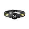 VT-9901 3W Smd + 5W Cob Silicon Head Light With Belt Rechargeable Ip43