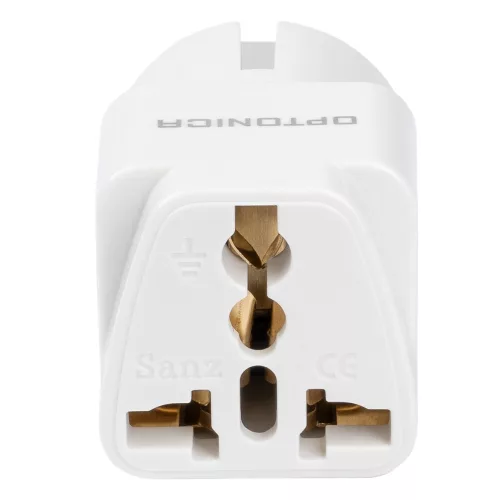 Travel Adaptor - UK to EU 220V 10A 1000W - IRON
