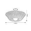 Rábalux , 71248 , Revan , Ceiling lights , black , IP20 , E27