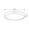 Rábalux , 71289 , Dewson , Ceiling lights , brushed aluminium , IP20 , 3000