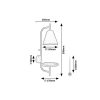 Rábalux , 71293 , Azome , Wall lights , beech , IP20 , E27