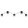 Rábalux , 71295 , Looplab , Ceiling lights , black , IP20 , G9