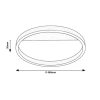 Rábalux , 71309 , Thric , Ceiling lights , black/ gold , IP20 , 3000