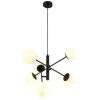 Rábalux , 72194 , Meduza , Pendants , matte black , IP20 , E14