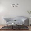 Rábalux , 72223 , Thrac , Pendants , brushed aluminium , IP20 , 4000