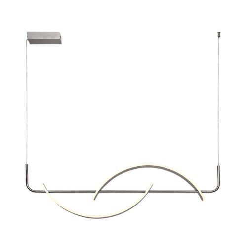 Rábalux , 72233 , Jarnelle , Pendants , satin chrome , IP20 , 3000