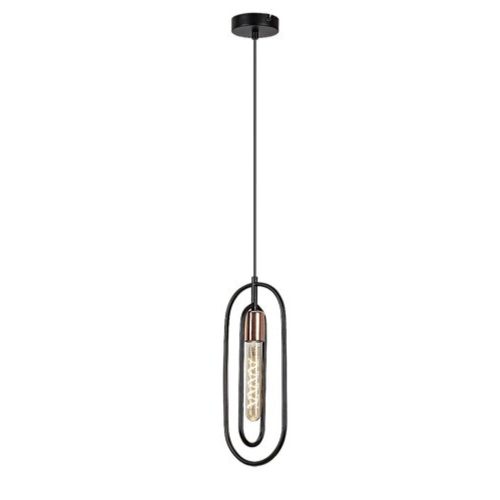Rábalux , 72263 , Rovier , Pendants , matte black , IP20 , E27