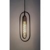Rábalux , 72263 , Rovier , Pendants , matte black , IP20 , E27
