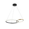Rábalux , 72296 , Emilion , Pendants , black/ gold , IP20 , 4000
