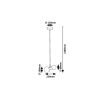 Rábalux , 72299 , Lition , Pendants , black , IP20 , G9