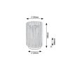 Rábalux , 74212 , Revan , Table lamps , black , IP20 , E27