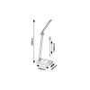 Rábalux , 74213 , Traze , Table lamps , black , IP20 , 3000-6500