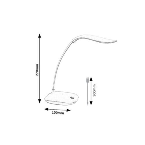 Rábalux , 74236 , Bedi , Table lamps , pink , IP20 , 4000