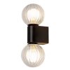 Rábalux , 75022 , Colzar , Wall lights , matte black , IP44 , G9