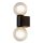 Rábalux , 75022 , Colzar , Wall lights , matte black , IP44 , G9